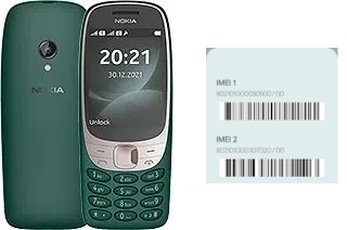 Como ver o código IMEI em 6310 (2021)