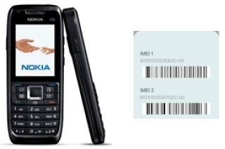 Como ver o código IMEI em Nokia E51