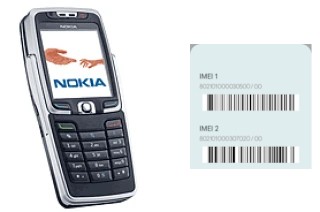 Como ver o código IMEI em Nokia E70