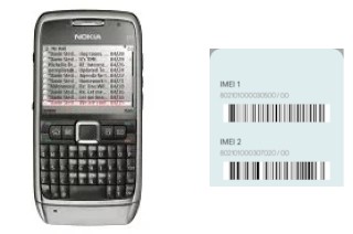 Como ver o código IMEI em Nokia E71