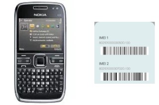 Como ver o código IMEI em Nokia E72