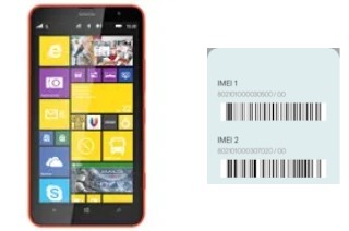 Como ver o código IMEI em Lumia 1320