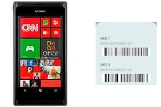 Como ver o código IMEI em Lumia 505