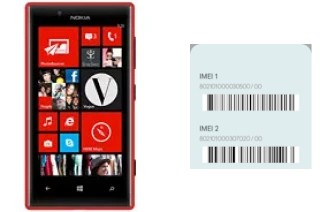 Como ver o código IMEI em Lumia 720