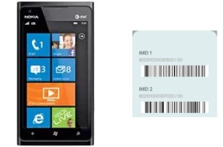 Como ver o código IMEI em Lumia 900 AT&T