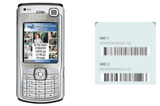 Como ver o código IMEI em Nokia N70