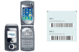 Como ver o código IMEI em Nokia N71