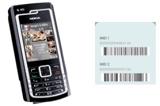 Como ver o código IMEI em Nokia N72