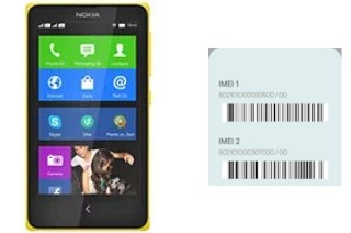 Como ver o código IMEI em Nokia X