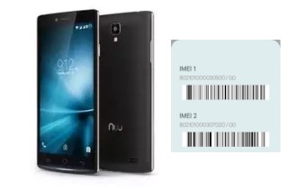 Como ver o código IMEI em NUU Mobile Z8