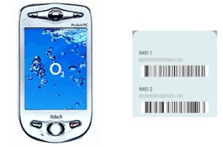 Como ver o código IMEI em XDA IIi