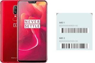 Como ver o código IMEI em OnePlus 6