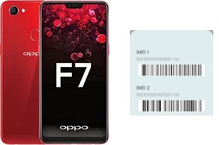 Como ver o código IMEI em Oppo F7