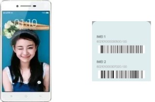 Como ver o código IMEI em Oppo R1C