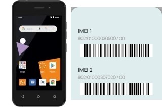 Como ver o código IMEI em Sanza Touch