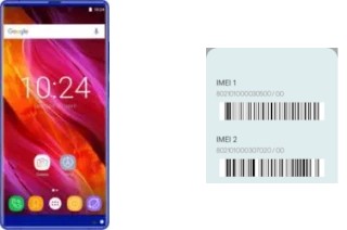 Como ver o código IMEI em Mix 2