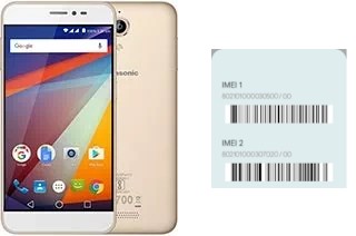 Como ver o código IMEI em Panasonic P85