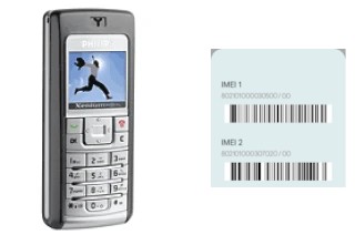 Como ver o código IMEI em Xenium 9@98