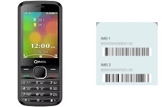 Como ver o código IMEI em M800