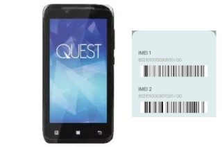 Como ver o código IMEI em Quest 452