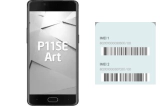 Como ver o código IMEI em P11SE Art