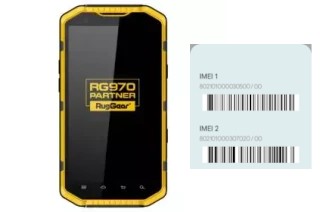 Como ver o código IMEI em RG970 Partner