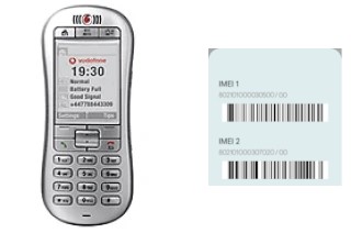 Como ver o código IMEI em Sagem VS1