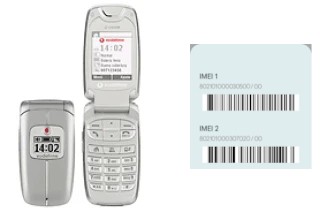 Como ver o código IMEI em Sagem VS3