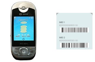 Como ver o código IMEI em SG 321i