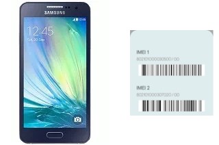 Como ver o código IMEI em Galaxy A3 Duos