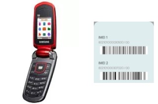 Como ver o código IMEI em E2210B