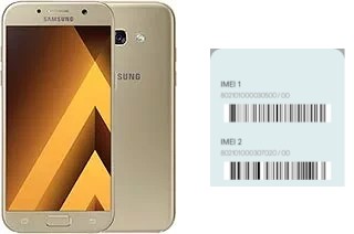 Como ver o código IMEI em Galaxy A5 (2017)