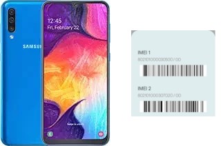 Como ver o código IMEI em Galaxy A50