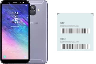 Como ver o código IMEI em Galaxy A6 (2018)