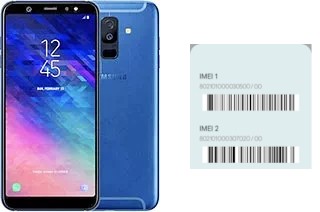 Como ver o código IMEI em Galaxy A6+ (2018)