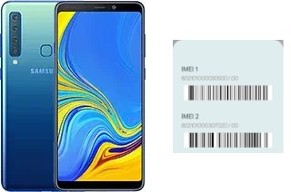 Como ver o código IMEI em Galaxy A9 (2018)