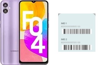 Como ver o código IMEI em Galaxy F04