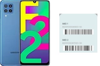 Como ver o código IMEI em Galaxy F22