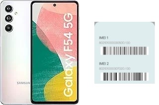 Como ver o código IMEI em Galaxy F54