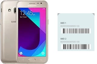 Como ver o código IMEI em Galaxy J2 (2017)