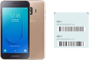 Como ver o código IMEI em Galaxy J2 Core