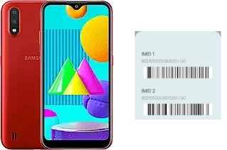 Como ver o código IMEI em Galaxy M01