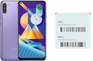 Como ver o código IMEI em Galaxy M11