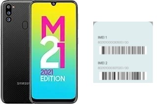 Como ver o código IMEI em Galaxy M21 2021