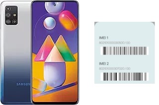 Como ver o código IMEI em Galaxy M31s