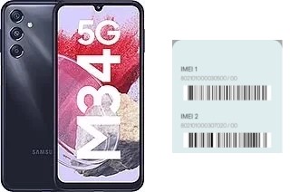 Como ver o código IMEI em Galaxy M34 5G