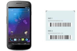 Como ver o código IMEI em Galaxy Nexus LTE L700