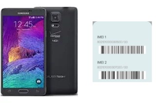 Como ver o código IMEI em Galaxy Note 4 (USA)