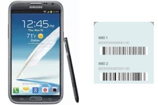 Como ver o código IMEI em Galaxy Note II CDMA