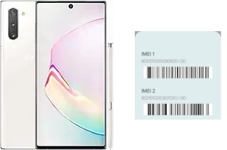 Como ver o código IMEI em Galaxy Note10 5G